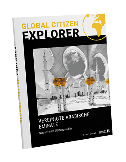 Global Citizen Explorer Cover Vereinigte Arabische Emirate mit Moschee