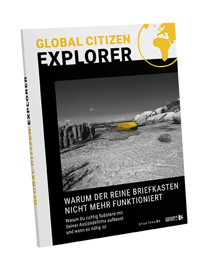 Global Citizen Explorer Cover über Briefkastenfirmen und ihre Funktionsfähigkeit
