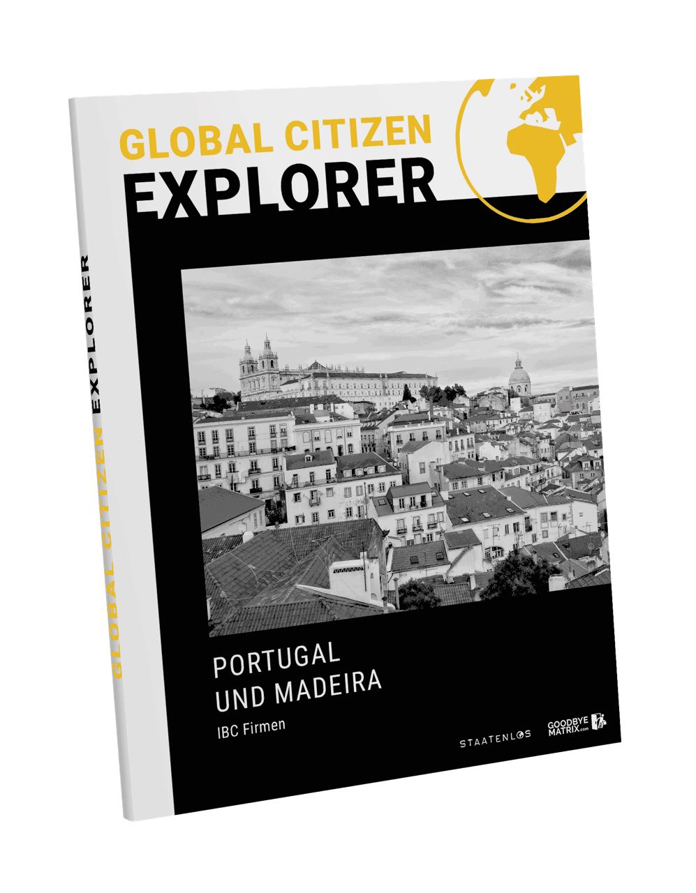 Global Citizen Explorer Cover Portugal und Madeira mit Lissabon Skyline