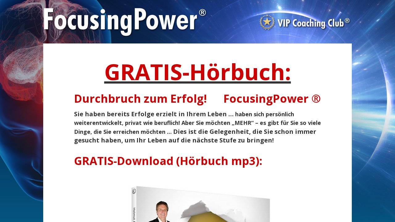 Durchbruch zum Erfolg – 3-Tages-Intensiv-Seminar – Ansicht der Verkaufsseite