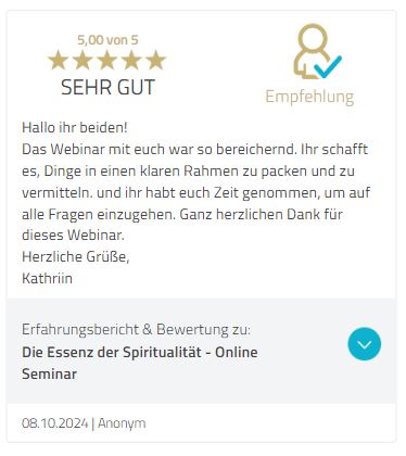 Coaching-Sitzung E5ENZ Level 1: Loslassen mit Andrea und Enrico