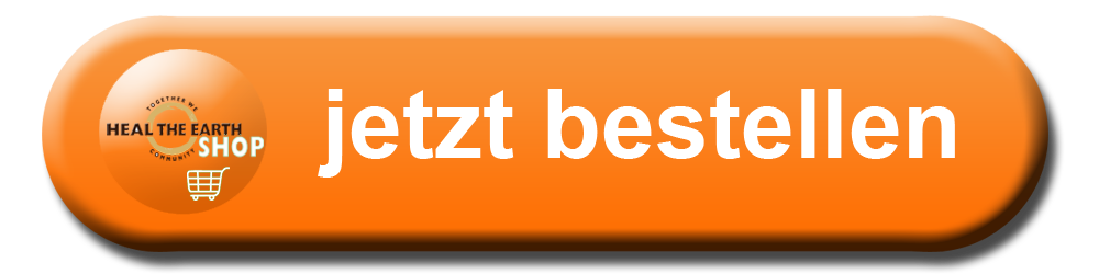 Orange Call-to-Action Button mit Heal the Earth Shop Logo und Text jetzt bestellen