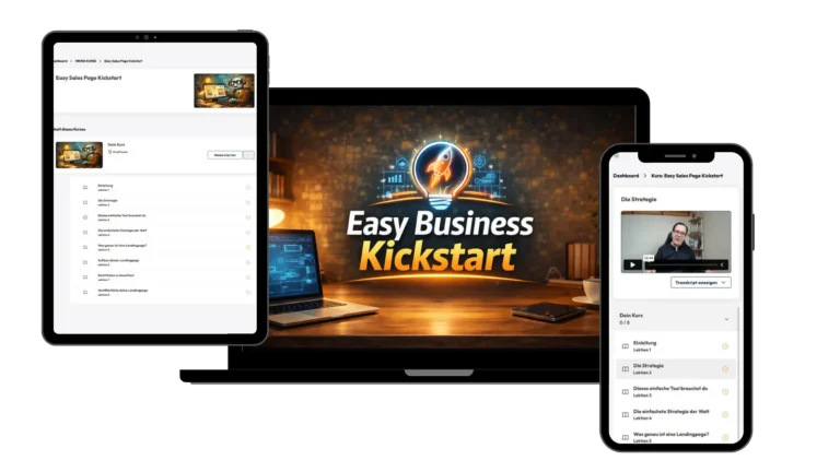 Easy Business Kickstart – Videokurs zur Online-Gründung