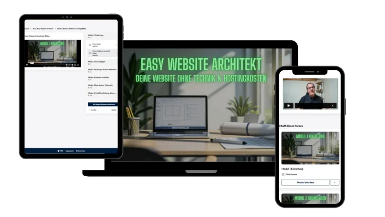 Easy Website Architekt – Videokurs für Internetauftritte