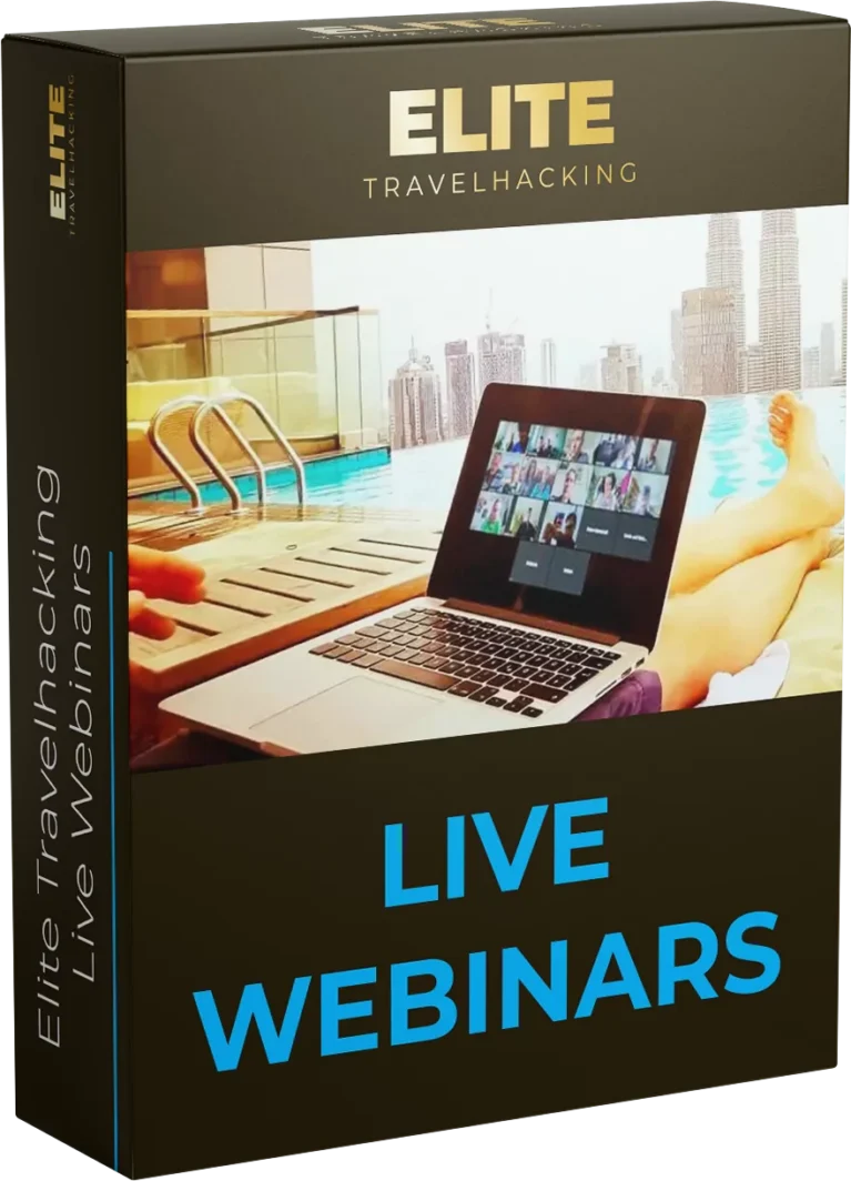 Elite Travelhacking – Live-Webinare zu Reisemeilen von Fabian Hilpert