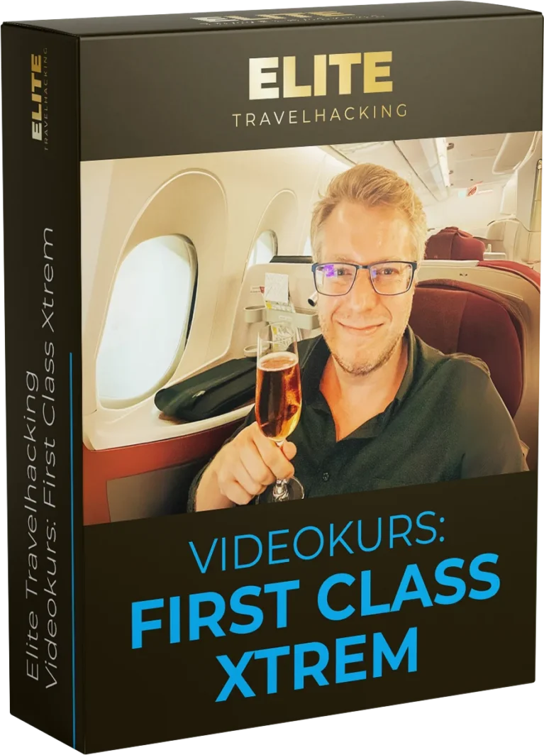 Elite Travelhacking Videokurs: First Class Xtrem von Fabian Hilpert