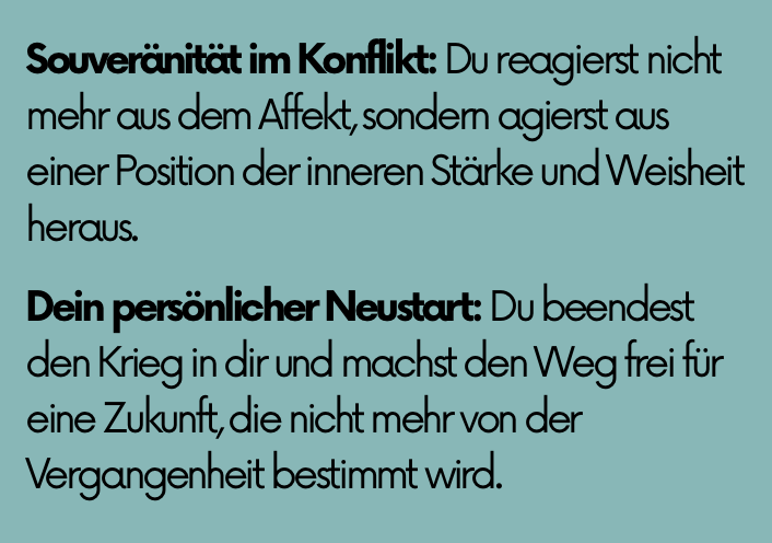 Infografik mit zwei Themen zu Souveränität und Neustart auf türkis-grauem Hintergrund