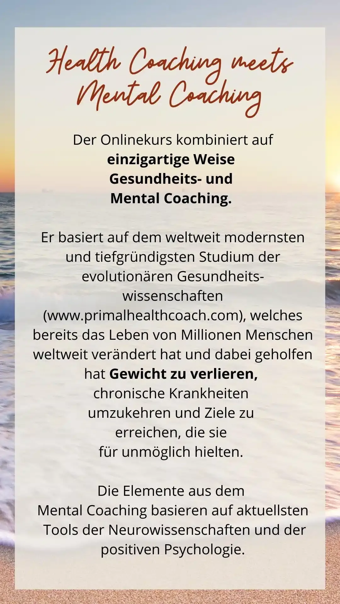 Transformationsergebnis Energize Your Life Premium