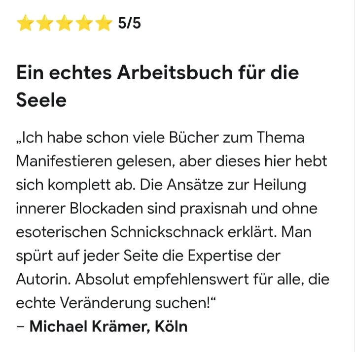 Testimonial Kundenrückmeldung Es ist alles da