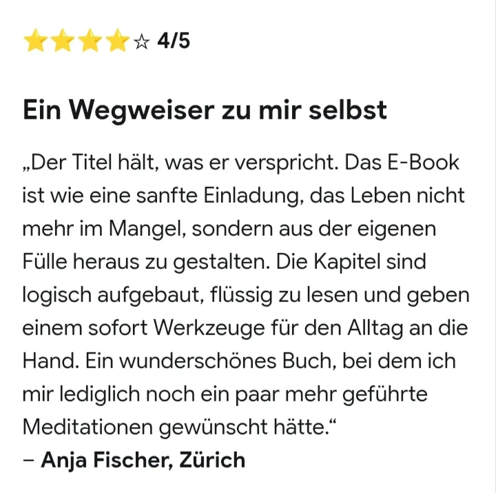 Kundenerfolg Erfahrungsbericht Es ist alles da