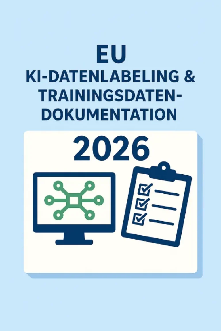 EU KI-Datenlabeling & Trainingsdaten-Dokumentation von Christian Baier