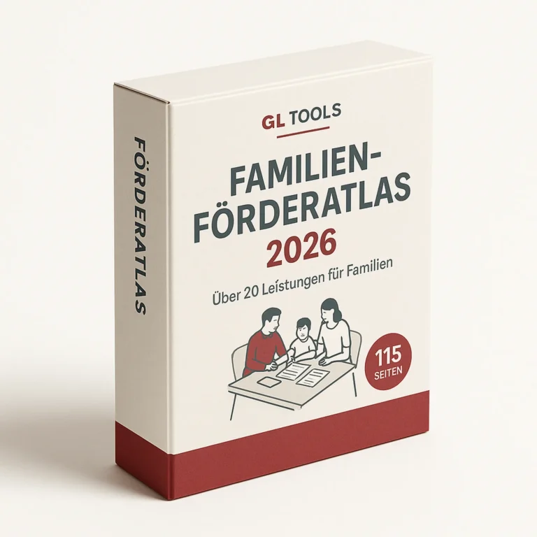 Familien-Förderatlas 2026 – E-Book zu Familienleistungen