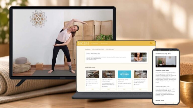 Find Your Flow – Yoga-Mitgliedschaft online von Sarah Fichtinger