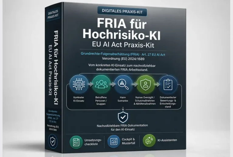 FRIA für Hochrisiko-KI – Vorlagen zur Grundrechte-Prüfung
