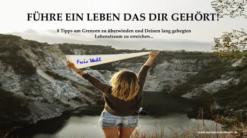 Führe ein Leben das Dir gehört – Videokurs zur Selbstbestimmung 1 Workshop Mockup Führe ein Leben das Dir gehört von Benno Siegrist