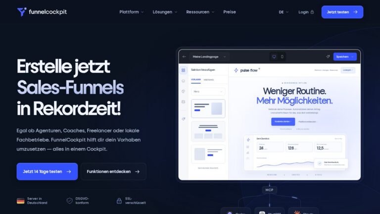 FunnelCockpit – Marketing-Software für Funnels