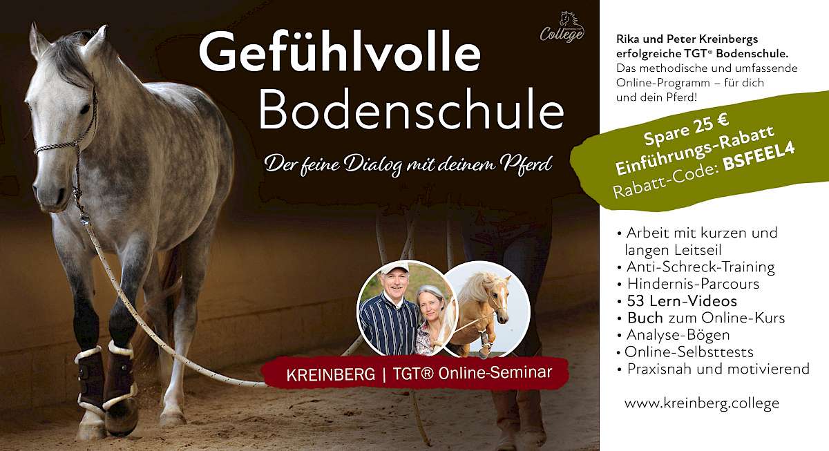 Programmkarte Rabatt Messe Gefühlvolle Bodenschule