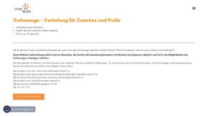 Gottesauge – Vertiefung für Coaches und Profis – Ansicht der Verkaufsseite