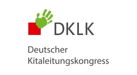 Grenzüberschreitungen professionell lösen und vorbeugen 3 Logo des Deutschen Kitaleitungskongress mit grüner Hand und schwarzer Schrift
