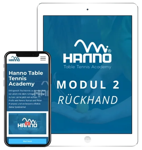 Modul 2 Rückhand Kursabbildung mit Smartphone und Tablet