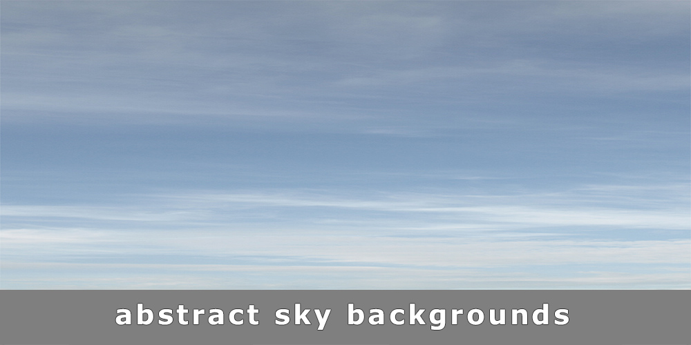 Himmel-Hintergrund mit feinen Zirrusstreifen und blaugrauem Farbverlauf