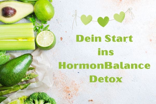Grünes Gemüse, Avocado, Limette, Stangensellerie auf weißem Untergrund mit grünem Schriftzug