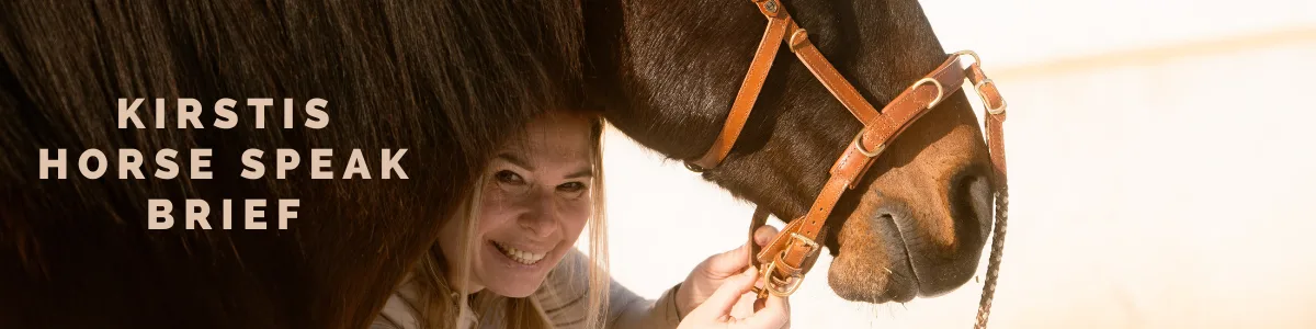 Kirstis Horse Speak Brief: Gymnastizierendes Pferdetraining und klassische Dressur