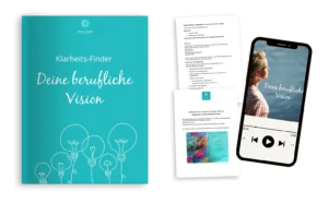Human Design Reading Produktabbildung mit Buch, Workbook und Video-Player auf Smartphone