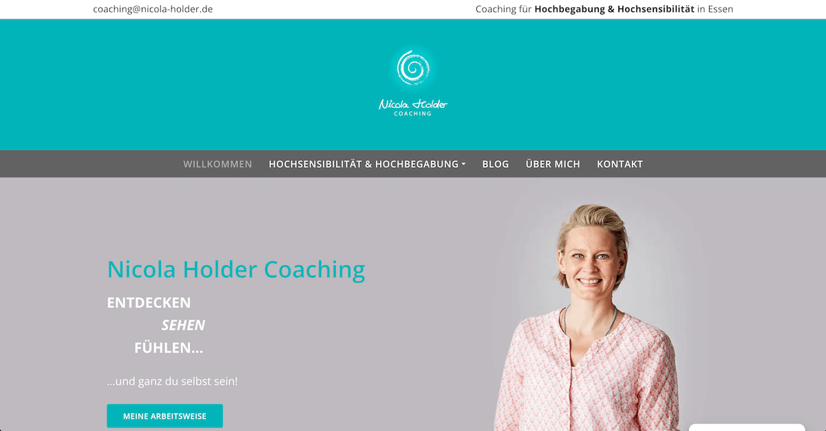 Nicola Holder beim Human Design Coaching