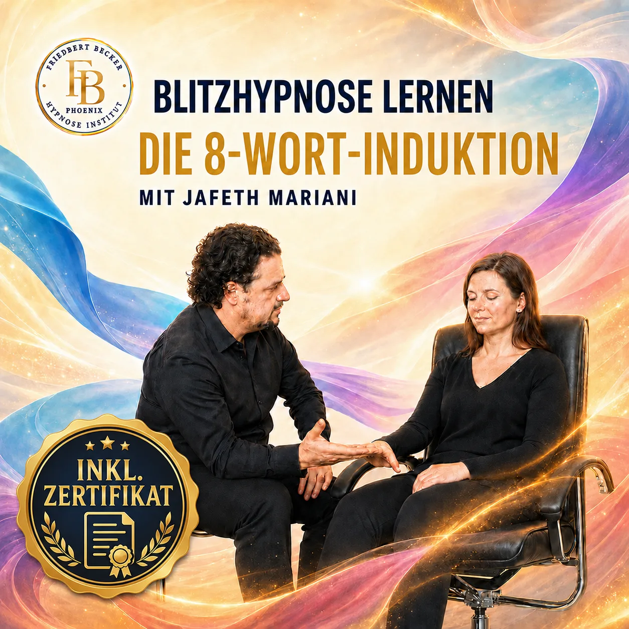 Blitzhypnose: 8-Wort-Induktion Kurs mit Friedbert Becker Phoenix Hypnose Institut – Zertifikat inklusive