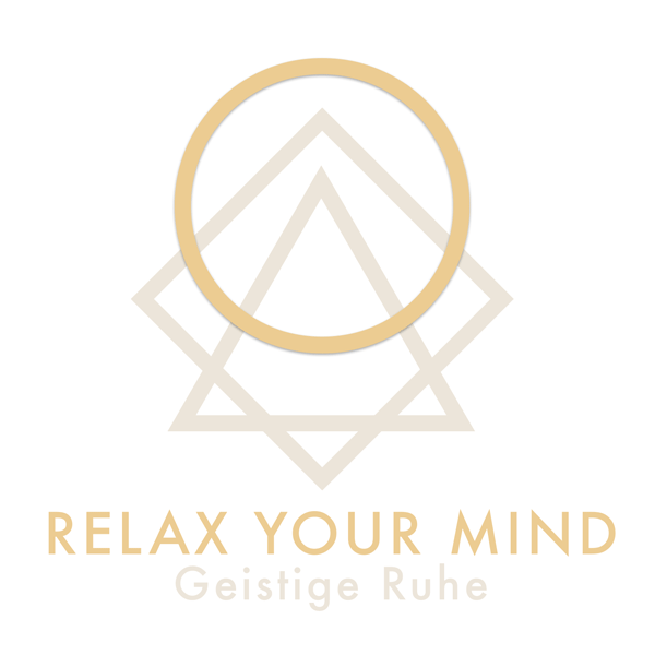 CD Cover Relax your Mind mit Symbol und deutschem Untertitel Geistige Ruhe