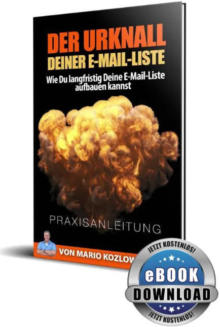 Der Urknall Deiner E-Mail-Liste
