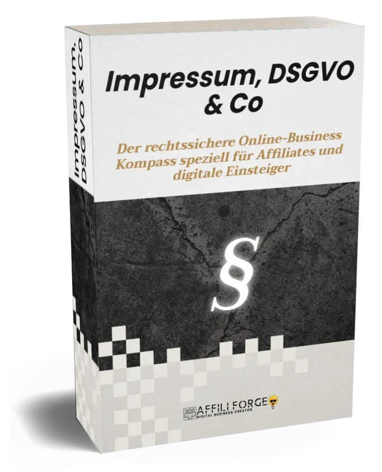 Impressum, DSGVO & Co – Der rechtssichere Online-Kompass