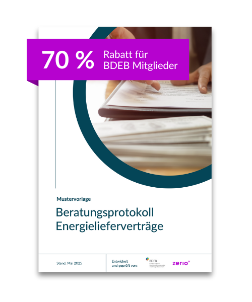 Individualvereinbarungen mit WEGs – E-Book Energieverträge 8 Beratungsprotokoll Vorlage im Workbook