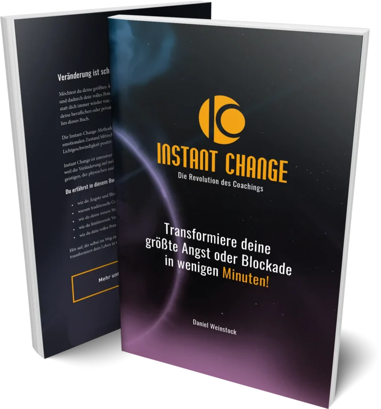 Instant Change – Buch über Blockaden lösen von Daniel Weinstock
