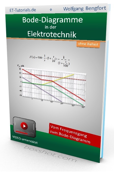 Jahres-Flatrate für die ET-Akademie 6 Buchcover Bode-Diagramme in der Elektrotechnik von Wolfgang Bengfort mit Diagramm und Play-Symbol