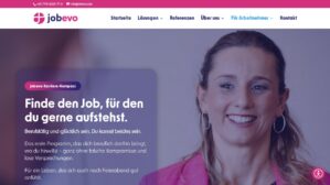 jobevo Karriere-Kompass Basic – Ansicht der Verkaufsseite