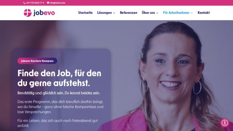 jobevo Karriere-Kompass Basic – Coaching zum Jobwechsel