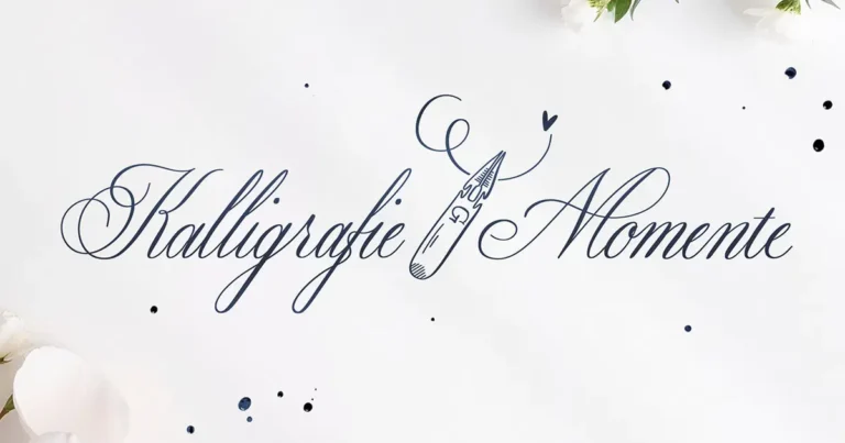 Kalligrafie-Momente – Spitzfeder-Kalligrafie-Videokurs