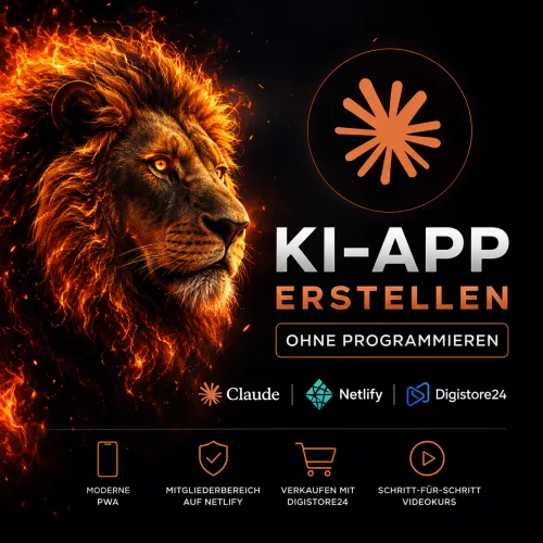 KI-App Masterclass Videokurs Hero-Bild mit Produkttitel und Autor worldxpb