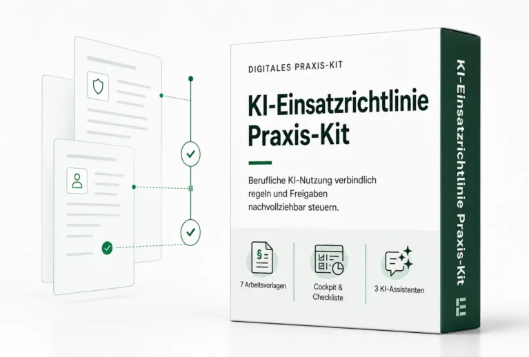 KI-Einsatzrichtlinie – Vorlagenpaket zur KI-Compliance