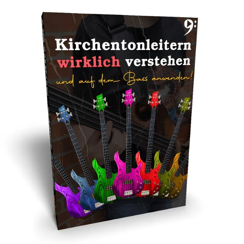 Kirchentonleitern wirklich verstehen – Videokurs für E-Bass 1 Kirchentonleitern auf dem Bass Kursinhalt