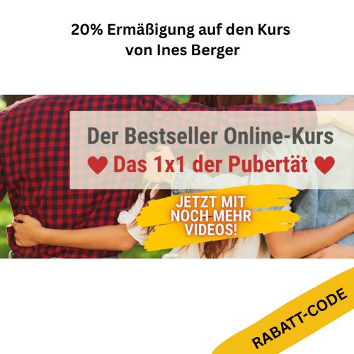 Produktbanner mit Jugendlichem in kariertem Hemd und Rabattbereich