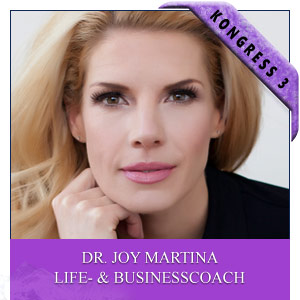 Dr. Joy Martina, Autorin von Kongresspakete 3 und 4