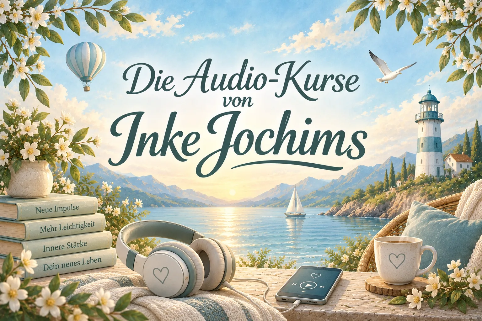 Illustrative Grafik zum Audio-Programm Krebsheilung unterstützen