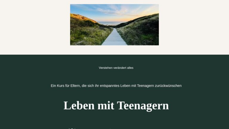 Leben mit Teenagern – Elternkurs zur Pubertät von Manuela Schubert