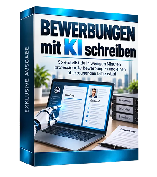 E-Book Cover Bewerbung mit KI schreiben von Andreas Lang