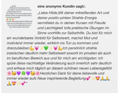 Kundenfeedback zum Kurs Magnetisch anziehend in 7 Tagen