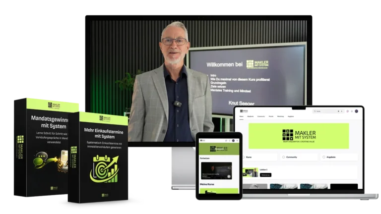 Makler mit System – Coaching zum Immobilienvertrieb von Knut Seeger