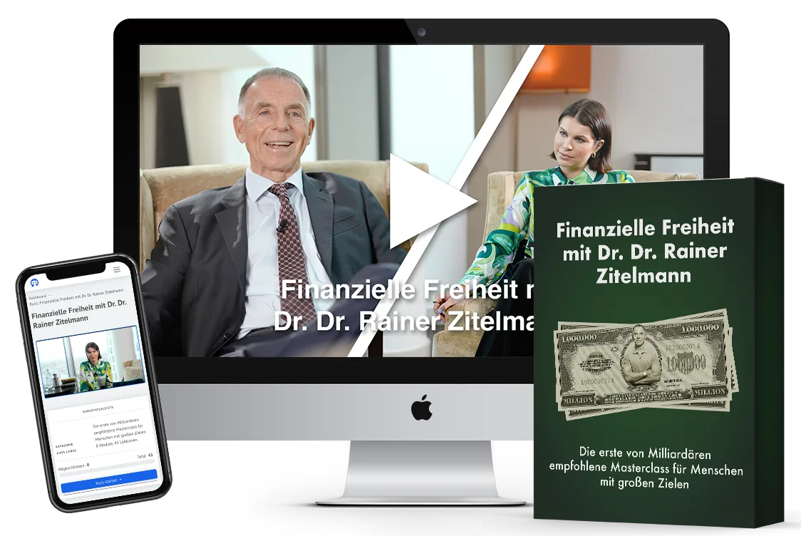 Master-Class Finanzielle Freiheit – Videokurs zum Vermögensaufbau 11 Master-Class Finanzielle Freiheit Kursansicht auf dem Mac